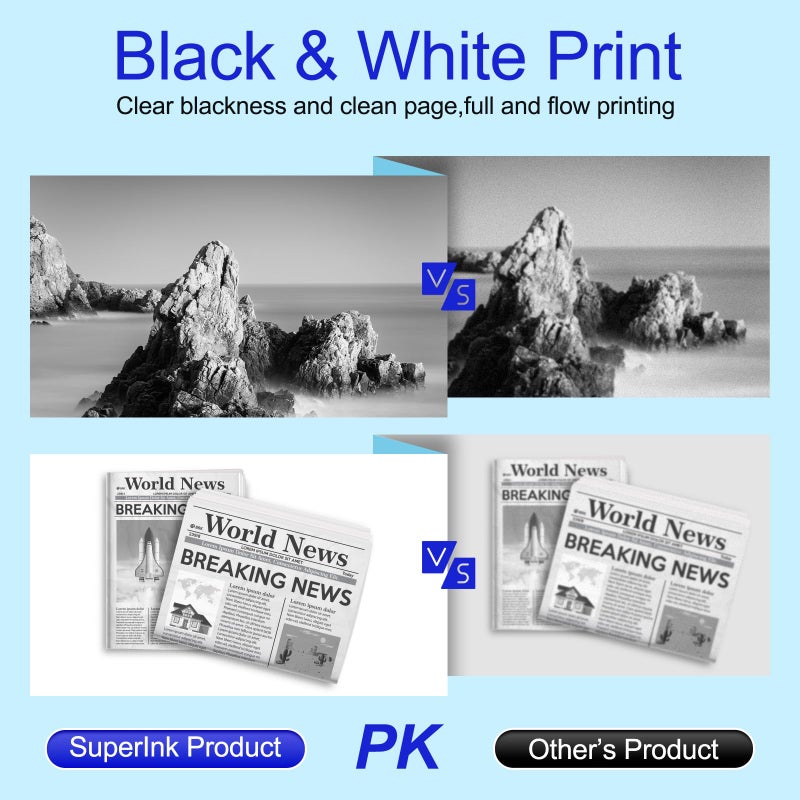 SuperInk TN450 Toner Cartridge Compatible for Brother TN-450 TN420 TN-420 to Use with HL-2270DW HL-2280DW HL-2230 HL-2240 MFC-7360N MFC-7860DW MFC-7460DN DCP-7065DN Printer Black 1 Pack (No Drum) - Image 5